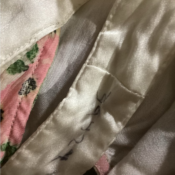 Soft Surroundings Pastel Floral Layered chiffon cottagecore maxi Midi dress - Picture 14 of 14